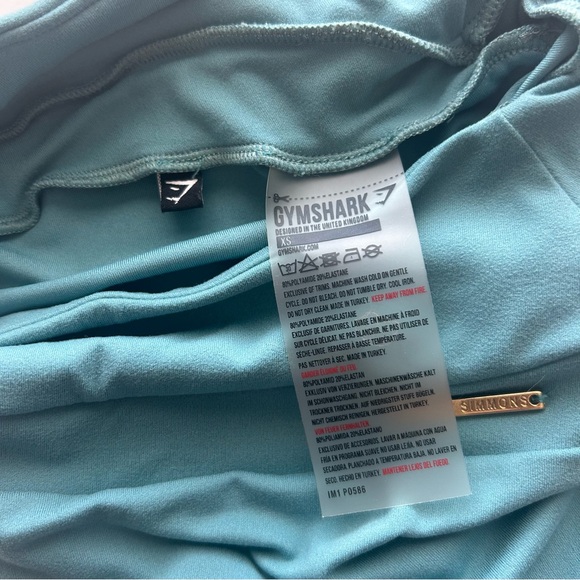 Gymshark x Whitney Simmons High Raise Leggings in Green Size XS - Picture 4 of 7